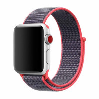 Ремешок Nylon loop для Apple Watch 38/40/41mm Electric pink